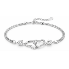 Améthyste Herzarmband