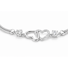 Améthyste Herzarmband