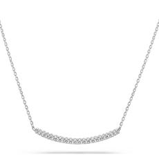 Collier-Halskette mit Pavé-Element