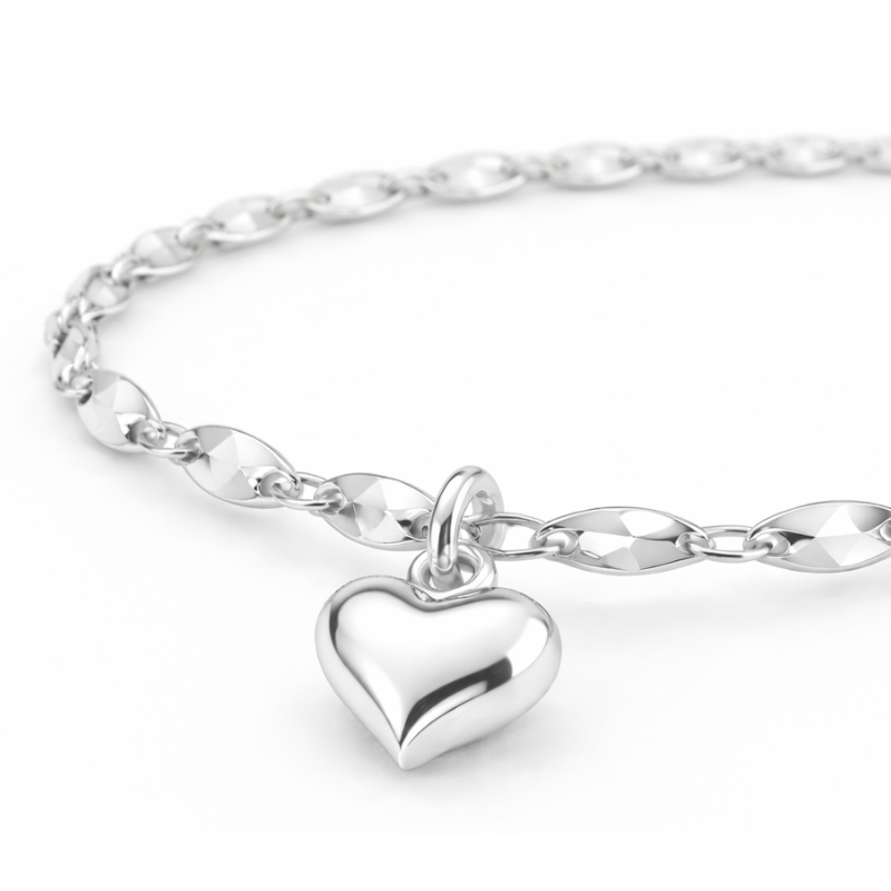 Herzarmband – filigranes Design